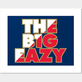 THE B1G EAZY - Navy 2 Posters and Art